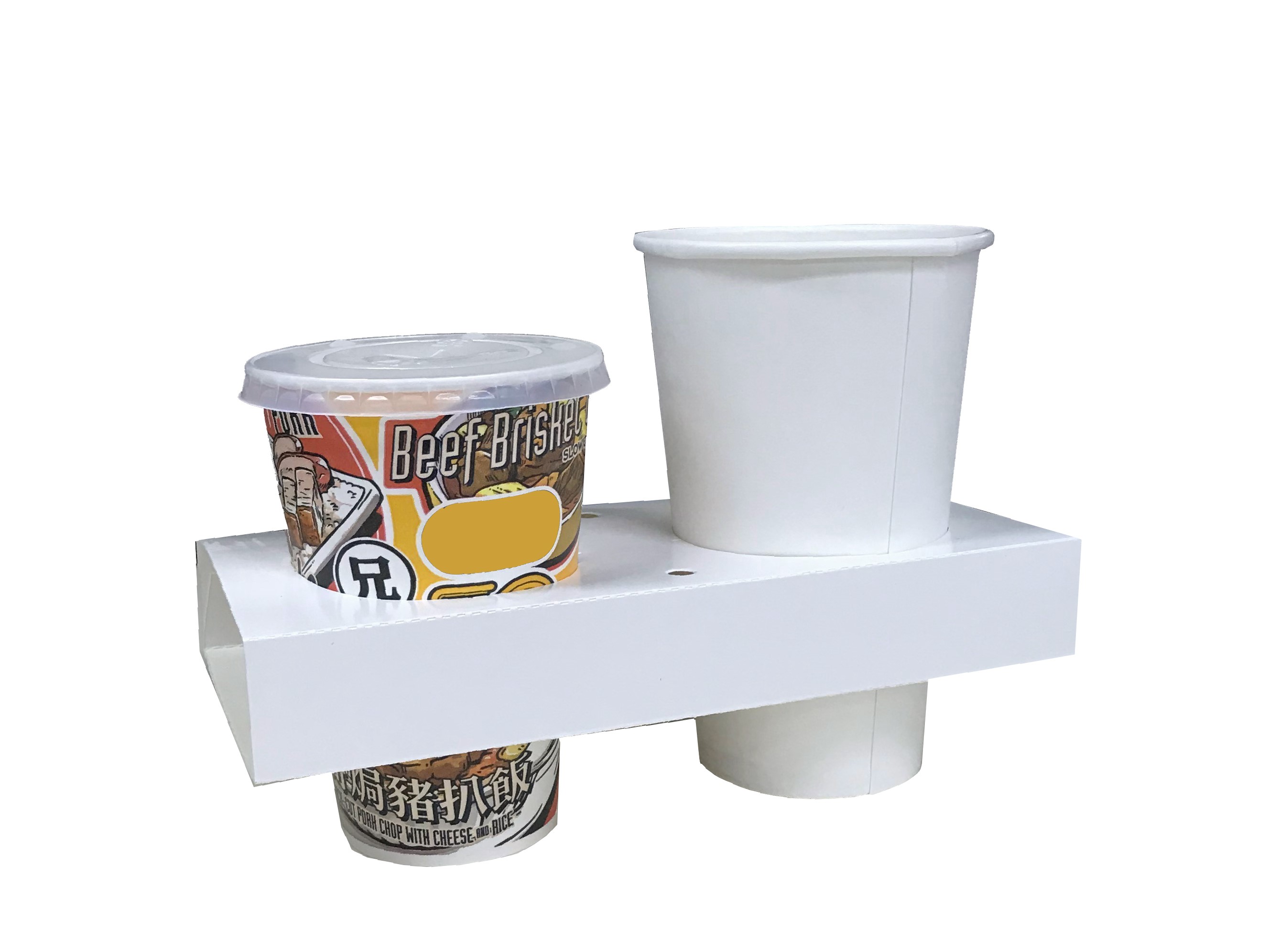 Paper Cup Holder (One Cold One Hot)